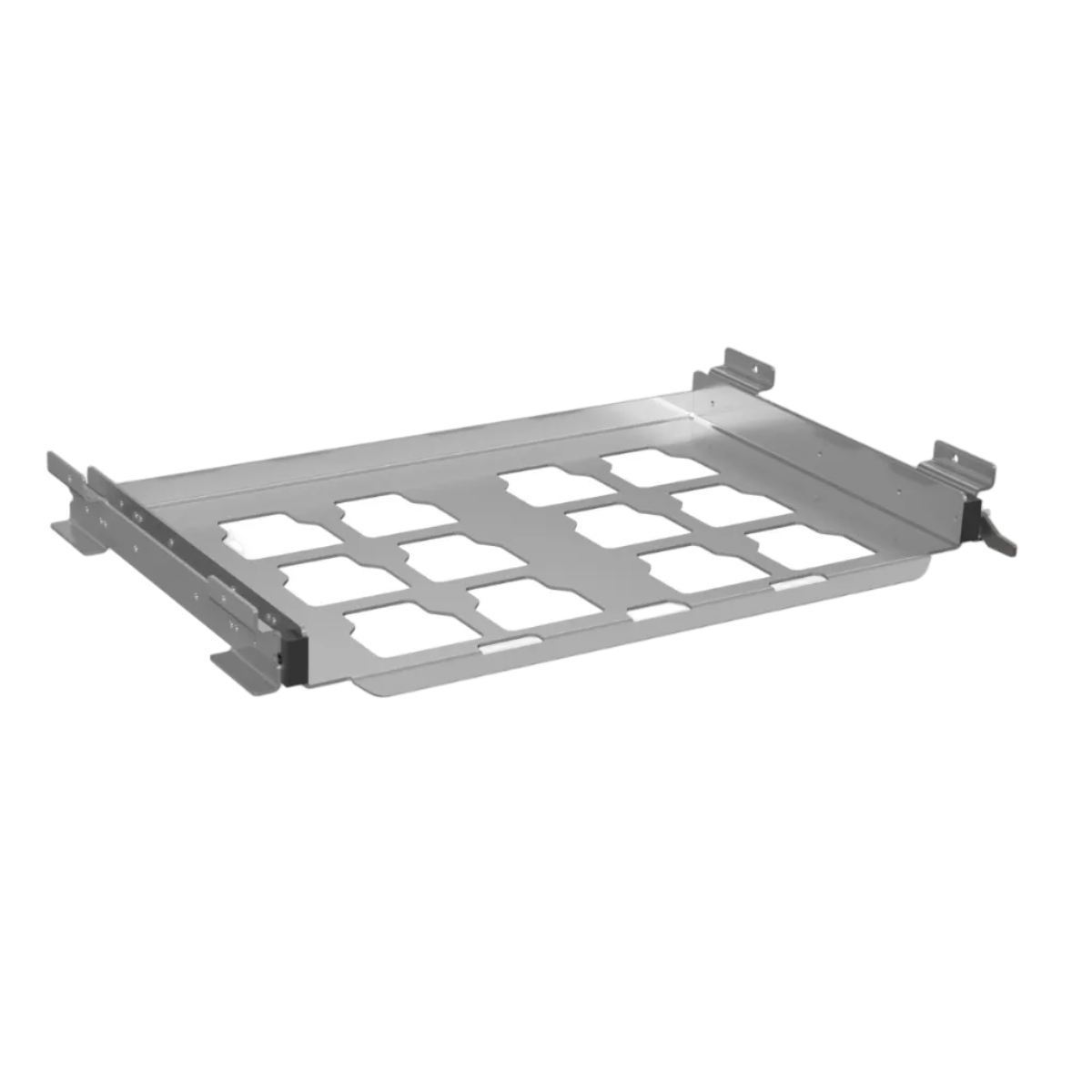 Packout slide out shelf