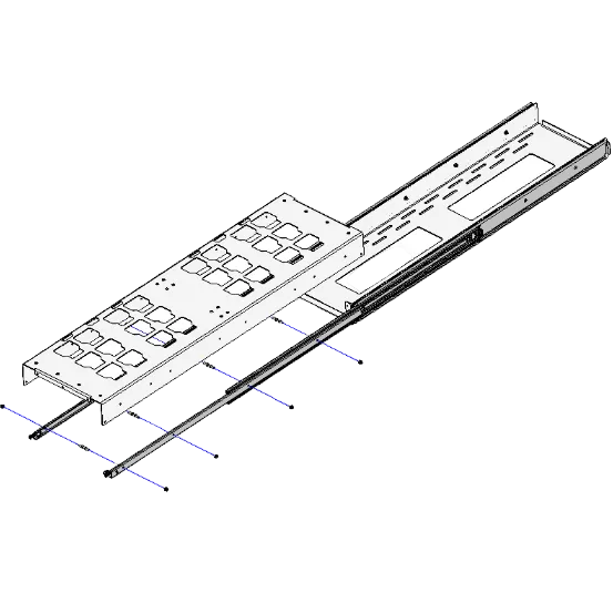 ProSlide Packout 2-Bay Slide - Base Only