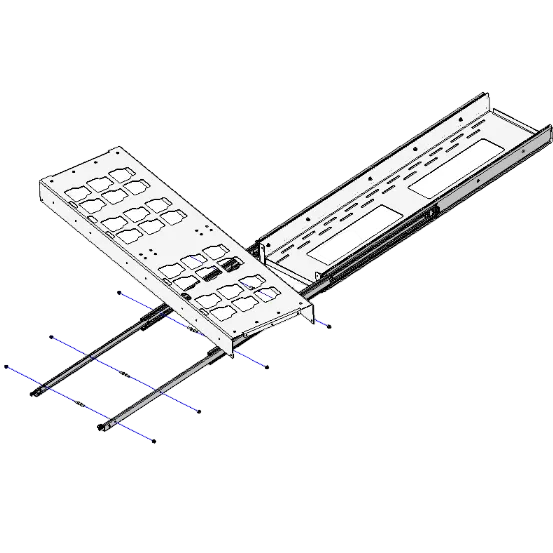 ProSlide Packout 2-Bay Slide - Base Only