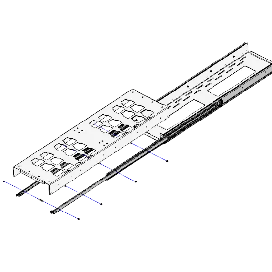 ProSlide Packout 2-Bay Slide - Base Only